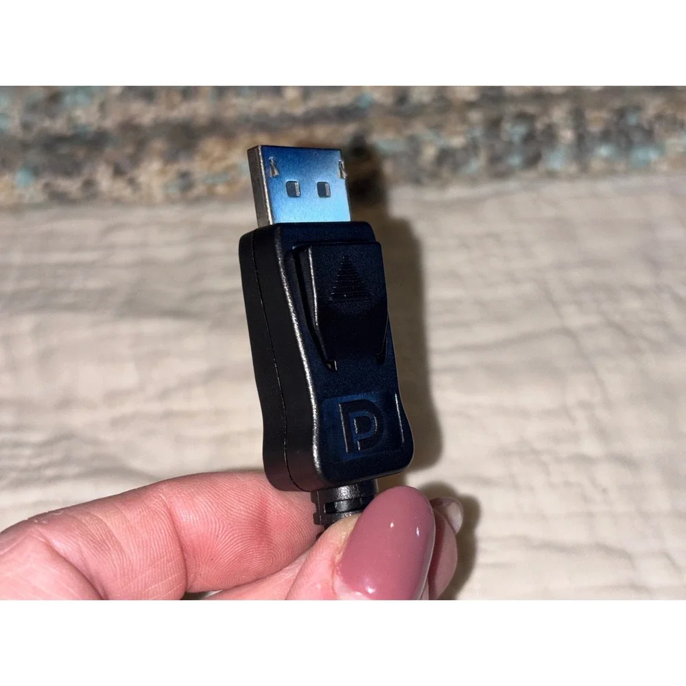 2HP DisplayPort to VGA Adapter Cable 481408-003 BizLink 1125 DP to VGA Converter